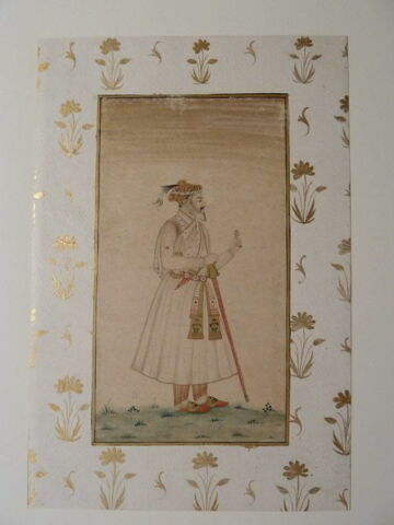 Portrait de l'empereur Shah Jahan dans sa vieillesse, image 1/1
