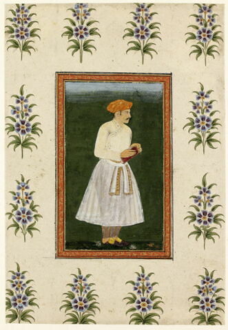 Portrait d'un courtisan moghol, image 1/1