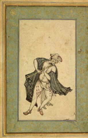 Joueur de flûte ; Derviche (page d'album), image 2/7