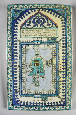 Bordure à rinceau de fleurettes et triangles, image 2/5
