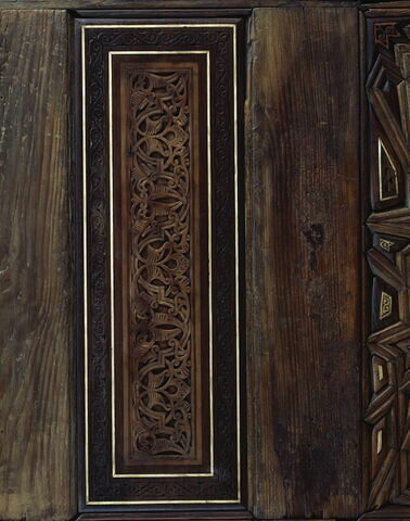 Vantail de porte provenant de la mosquée al-Maridani, image 12/12