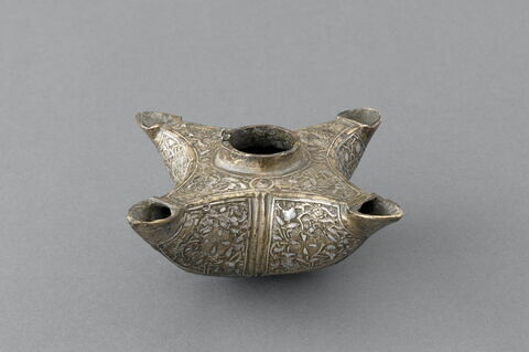 Lampe à huile à quatre becs, image 4/10