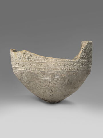 Base de jarre à décor plastique, image 6/7