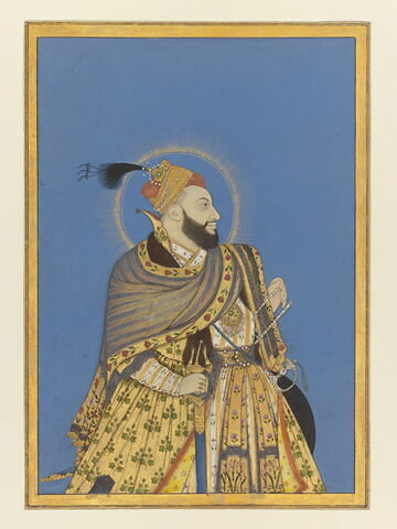 Portrait d’Abu al-Hasan Qutb Shahi de Golconde