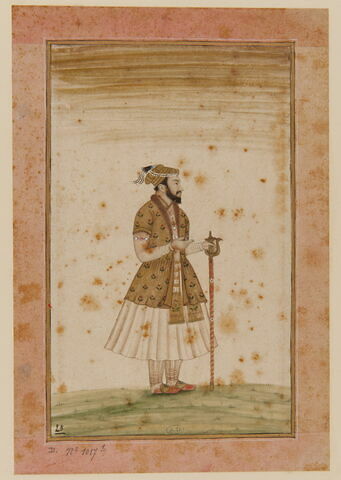 Portrait d'un fils d'Aurangzeb, image 2/2