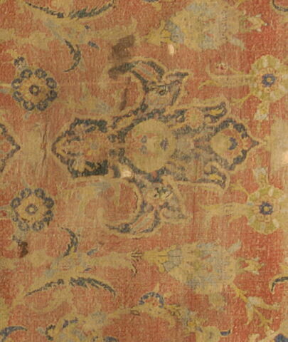 Tapis de cour ottoman à médaillon en cartouche, image 6/8
