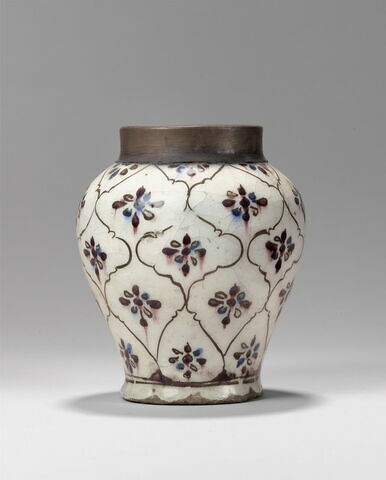 Vase : faïence dite de Kütahya, image 2/2