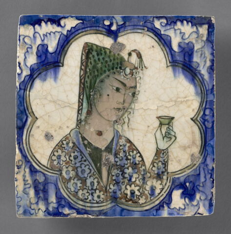 Carreau à la jeune femme, image 1/3