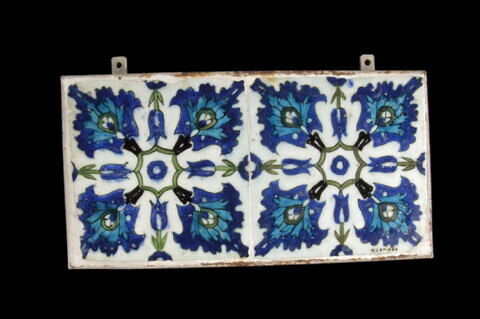 Carreau aux tulipes et fleurons alternés, image 3/3