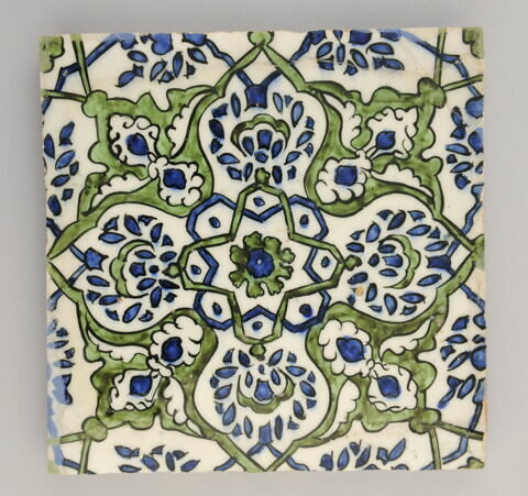 Carreau à composition rumi hatayi rayonnante, image 1/3