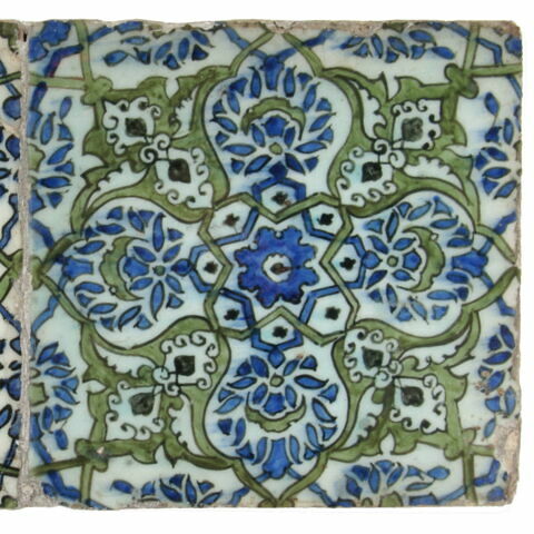 Carreau à composition rumi hatayi rayonnante, image 2/2