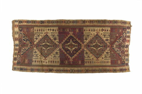 Kilim à médaillons losangiques, image 2/2