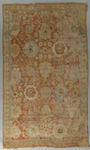 Tapis à palmettes auréolées dit 