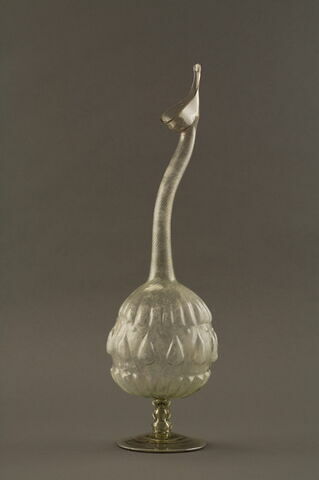 Vase à larmes (ashkdân) à décor de cabochons, image 1/4