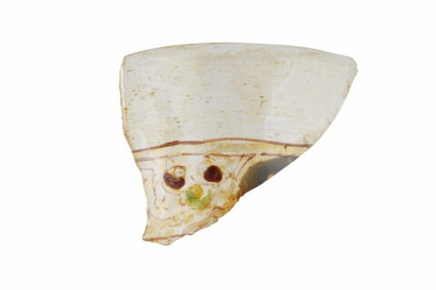 Fragment d'objet en verre, image 1/1