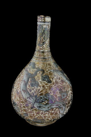 Bouteille à décor de paysage sinisant, image 2/3