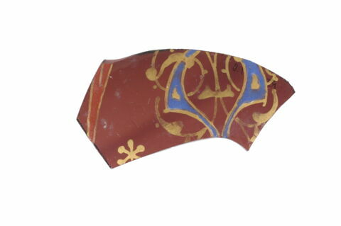 Fragment d'objet en verre, image 1/1