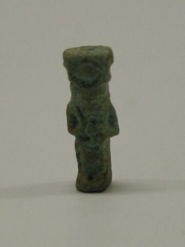 amulette ; figurine d'Isis allaitant, image 1/1