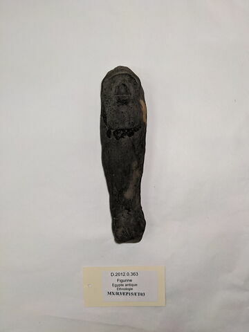 figurine de fils d'Horus  ; masque de pseudo-momie de fils d'Horus, image 1/4