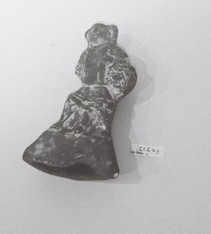 figurine d'Harpocrate au pot