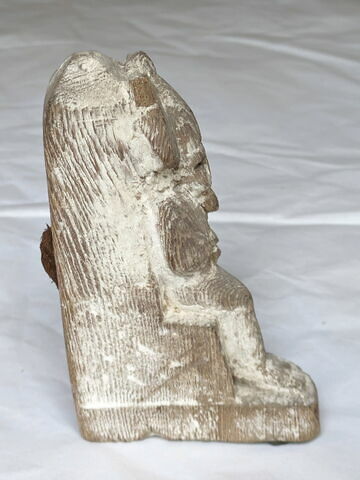 figurine d'Osiris à l'obélisque ; sarcophage miniature, image 3/4