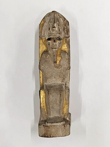 figurine d'Osiris à l'obélisque ; sarcophage miniature, image 2/6