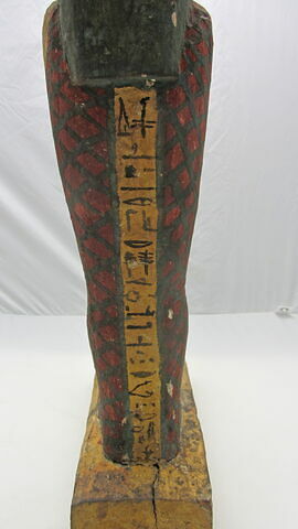 dos, verso, revers, arrière ; détail inscription © 2019 Musée du Louvre / Antiquités égyptiennes