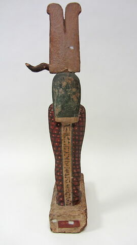 statue de Ptah-Sokar-Osiris ; figurine d'oiseau akhem ; élément momifié, image 2/14