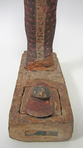 statue de Ptah-Sokar-Osiris ; figurine d'oiseau akhem ; élément momifié, image 9/14