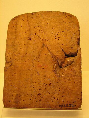 dos, verso, revers, arrière © 2008 Musée du Louvre / Antiquités égyptiennes
