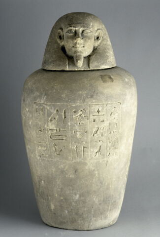 vase canope ; élément momifié