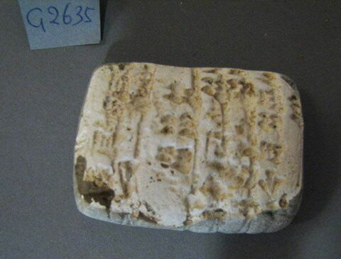 tablette ; moulage, image 2/2