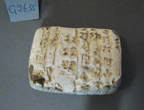 tablette ; moulage, image 1/2