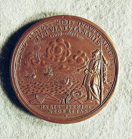 Médaille : Fondation de Cronschlos, 1704.