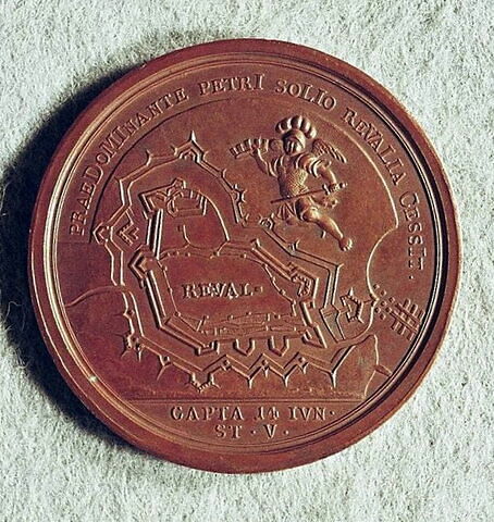 Médaille : Prise de Revel, 1710.