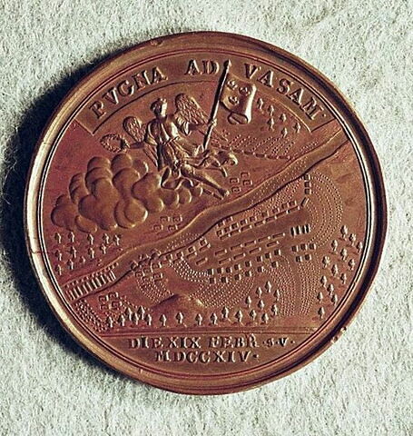 Médaille : Prise de Vasa, 1714.