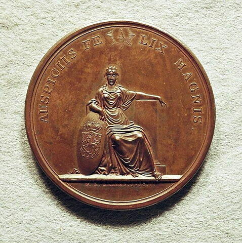 Médaille : Célébration du tricentenaire de la publication des thèses de Luther, en Finlande, 1817., image 2/2