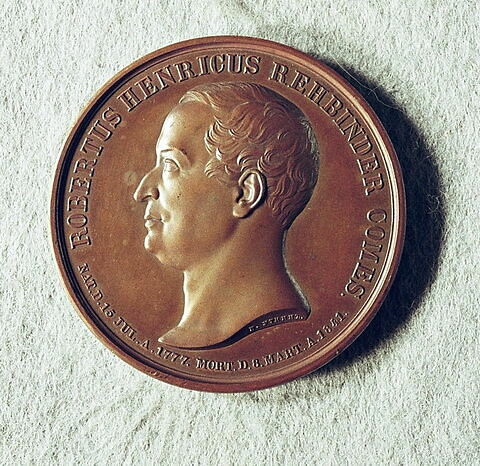 Médaille : Comte Rehbinder, secrétaire d’Etat du grand-duché de Finlande, 1841., image 2/2