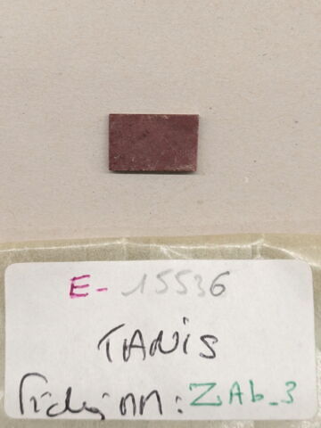 plaquette de dépôt de fondation, image 1/2