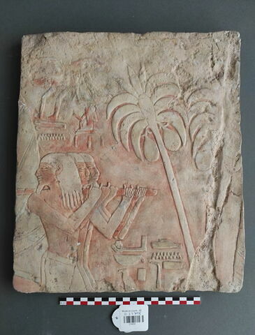 moulage ; relief mural ; Moulage d'un relief du temple d'Hatchepsout à Deir el-Bahari