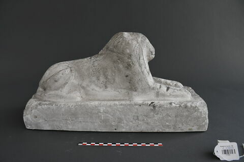 Moulage de la statuette de lion au nom de Khyan Londres BM EA 987, image 3/5