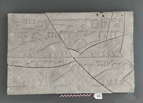 Moulage d'une scène du mastaba de Ptahhotep