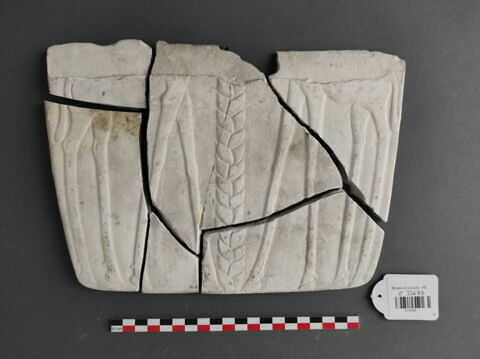 Moulage des fragments de la Palette aux Vautours du British Museum, image 2/2