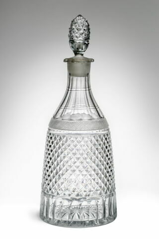 Carafe à fond plat avec bouchon, image 1/1