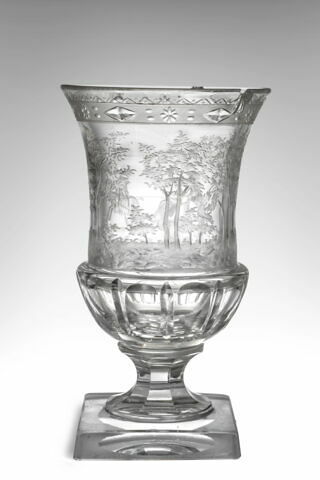Verre à pied de forme Médicis, image 2/2