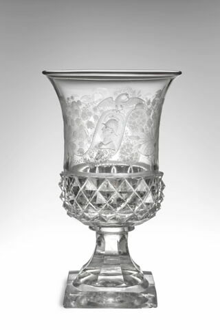 Verre à pied de forme Médicis, image 2/4