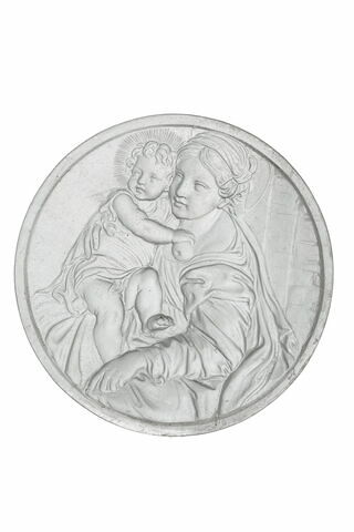 Médaillon avec Vierge à l’Enfant