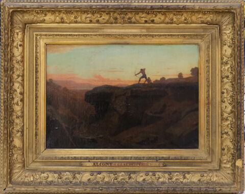 La Chasse, soleil couchant