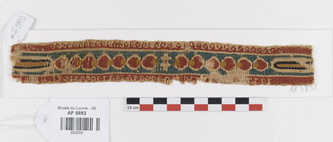 bande de poignet ; fragment, image 1/1