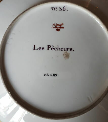 Pêcheurs - Assiette